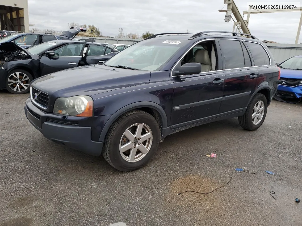 2005 Volvo Xc90 VIN: YV1CM592651169874 Lot: 79068634