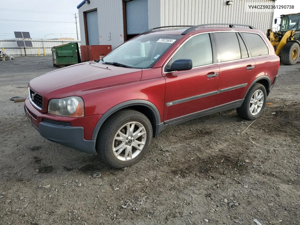 2006 Volvo Xc90 VIN: YV4CZ592361290738 Lot: 77022604