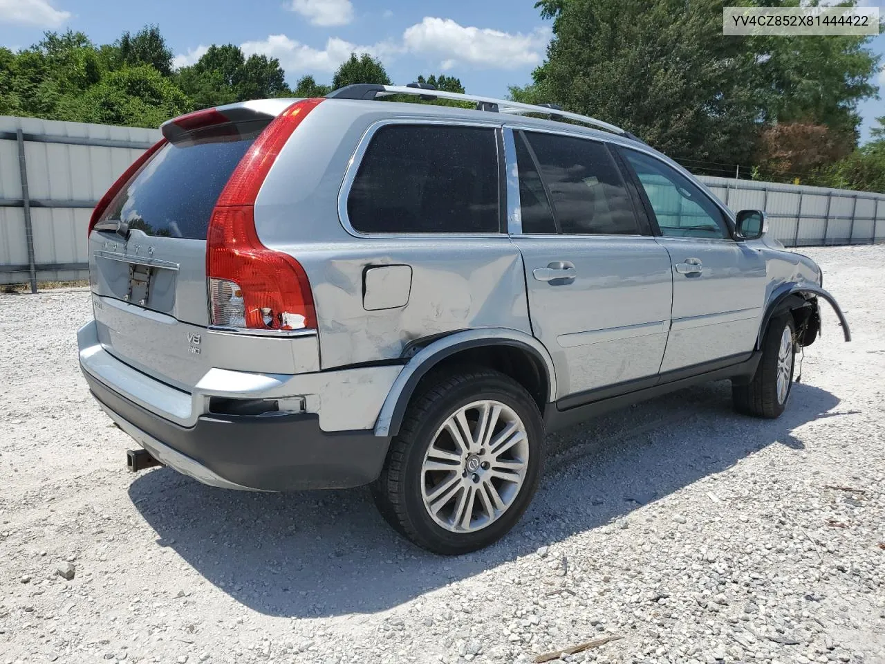 2008 Volvo Xc90 V8 VIN: YV4CZ852X81444422 Lot: 61305604