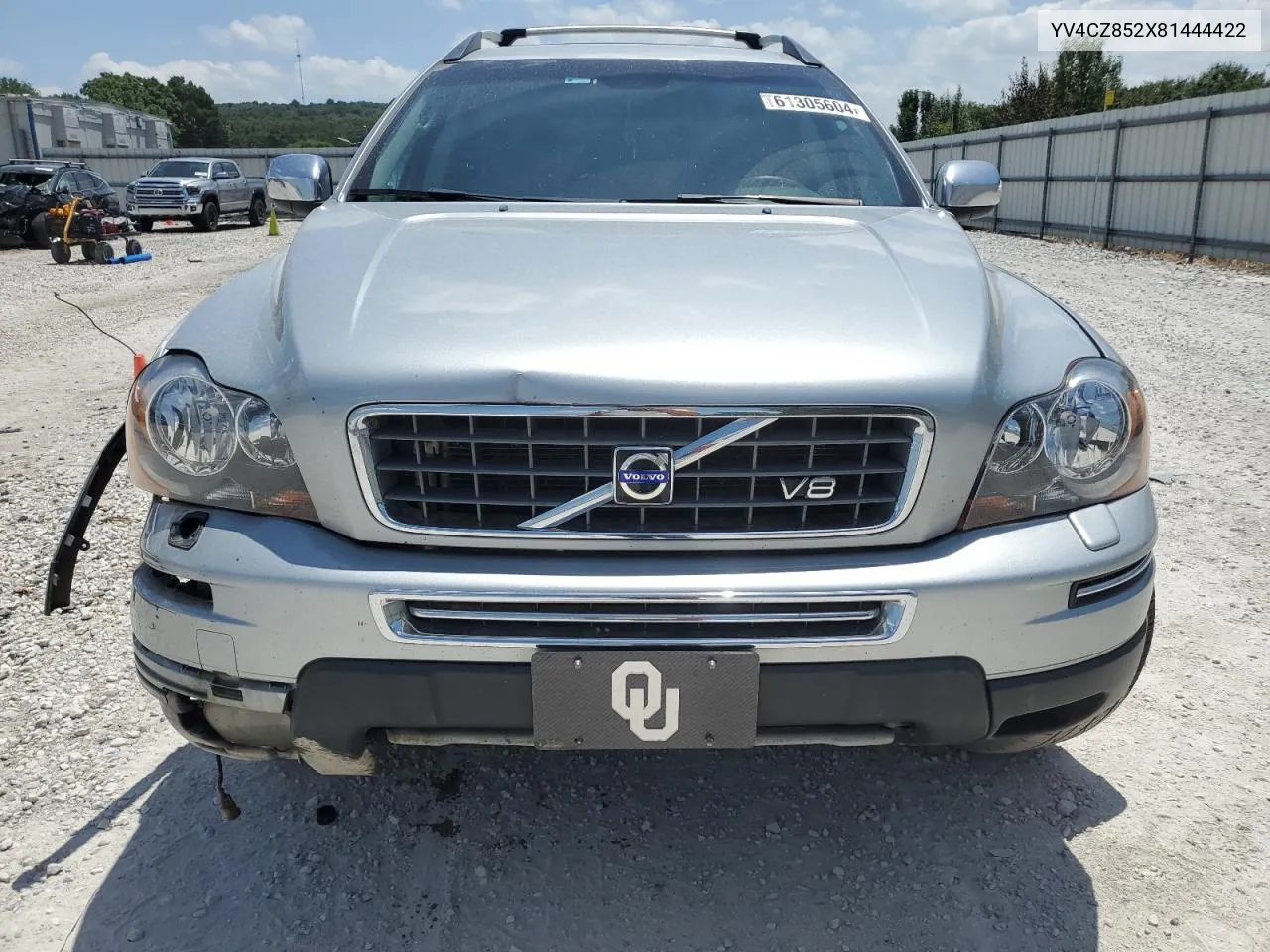 2008 Volvo Xc90 V8 VIN: YV4CZ852X81444422 Lot: 61305604