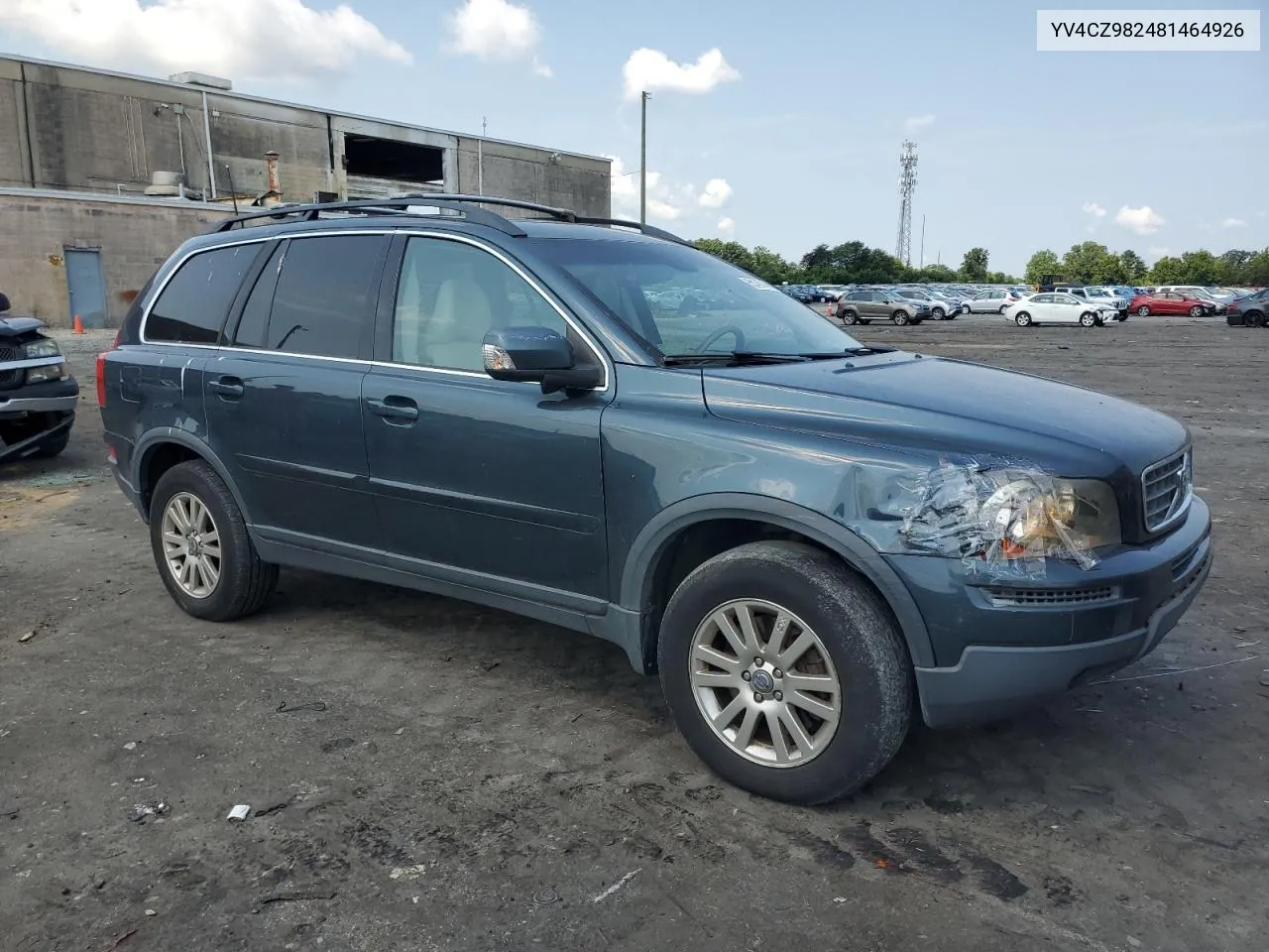 2008 Volvo Xc90 3.2 VIN: YV4CZ982481464926 Lot: 65156744