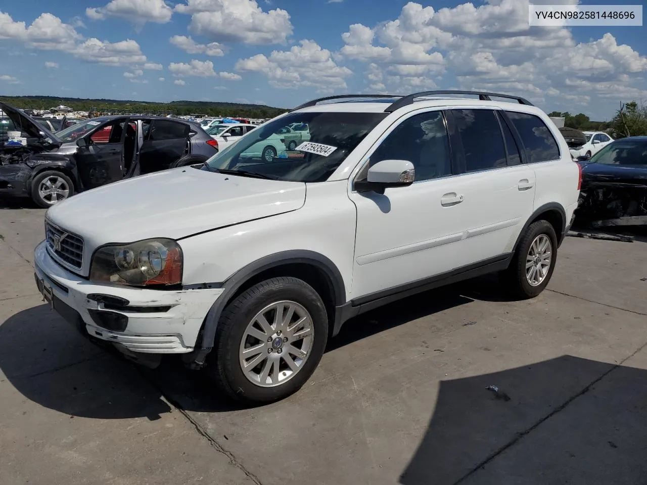 2008 Volvo Xc90 3.2 VIN: YV4CN982581448696 Lot: 67593504