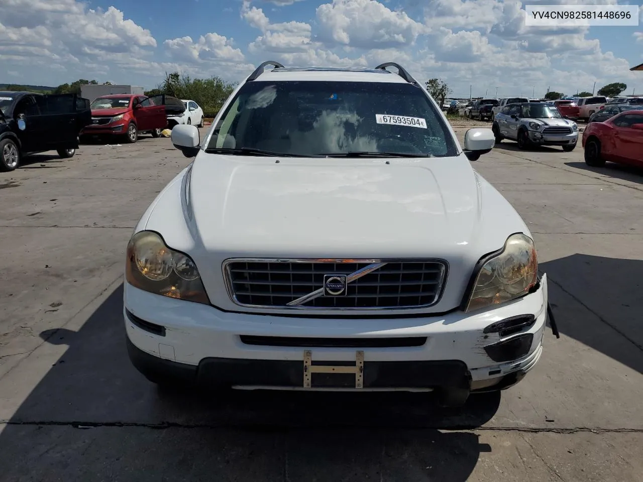 2008 Volvo Xc90 3.2 VIN: YV4CN982581448696 Lot: 67593504