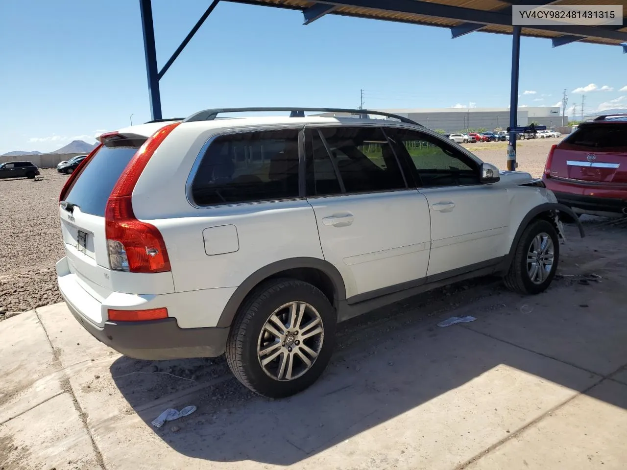 2008 Volvo Xc90 3.2 VIN: YV4CY982481431315 Lot: 67907514