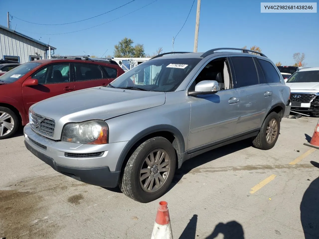 2008 Volvo Xc90 3.2 VIN: YV4CZ982681438246 Lot: 77792904