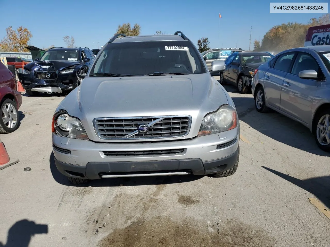 2008 Volvo Xc90 3.2 VIN: YV4CZ982681438246 Lot: 77792904