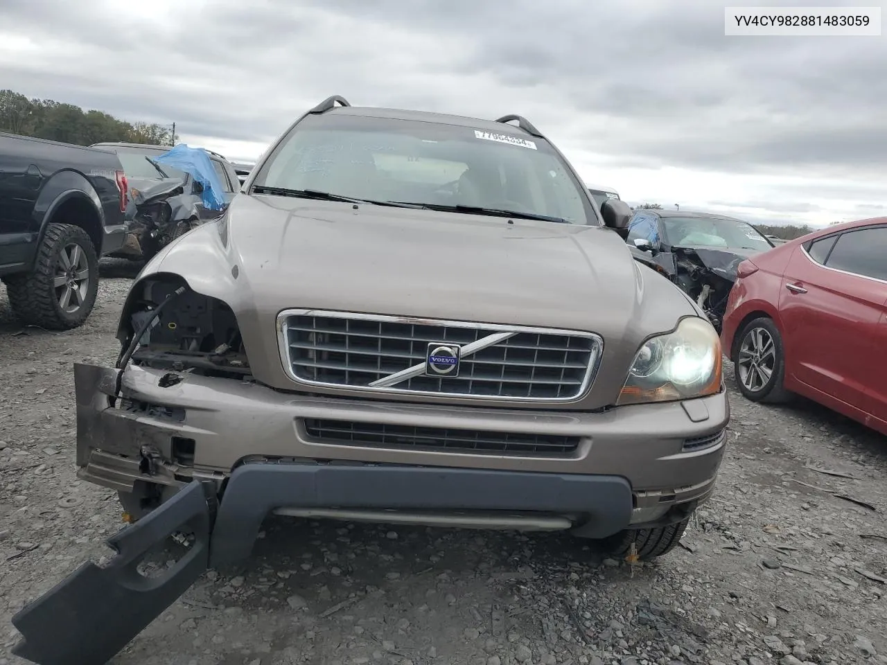 2008 Volvo Xc90 3.2 VIN: YV4CY982881483059 Lot: 77964334