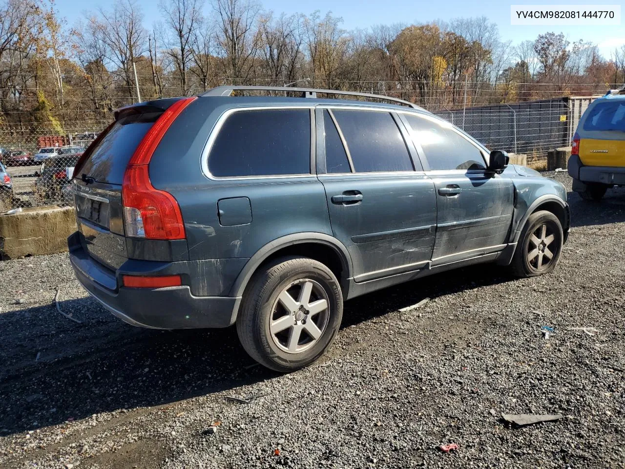 2008 Volvo Xc90 3.2 VIN: YV4CM982081444770 Lot: 78829544