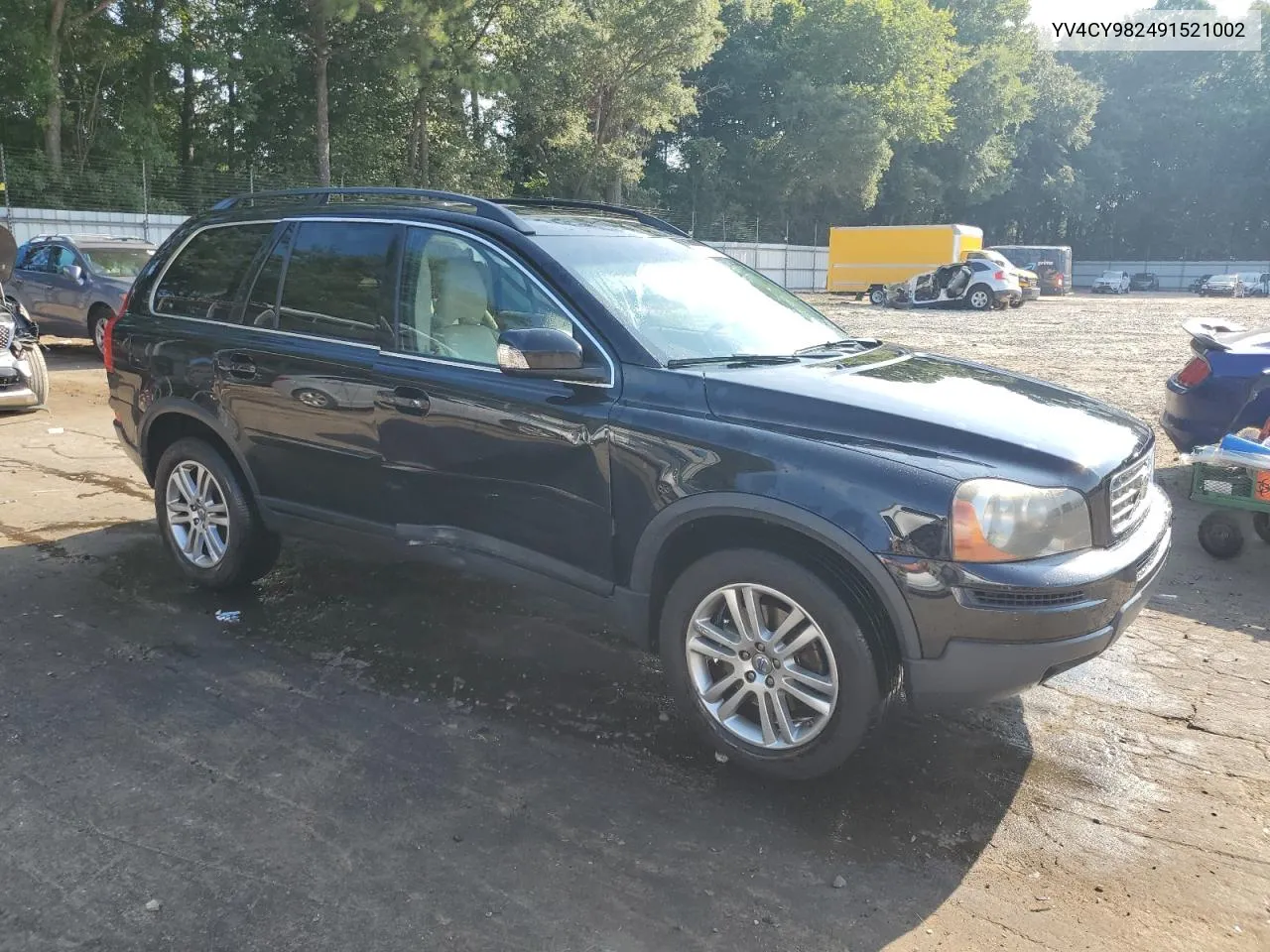 2009 Volvo Xc90 3.2 VIN: YV4CY982491521002 Lot: 66413674