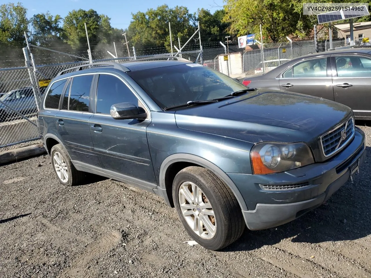 2009 Volvo Xc90 3.2 VIN: YV4CZ982591514962 Lot: 70387924