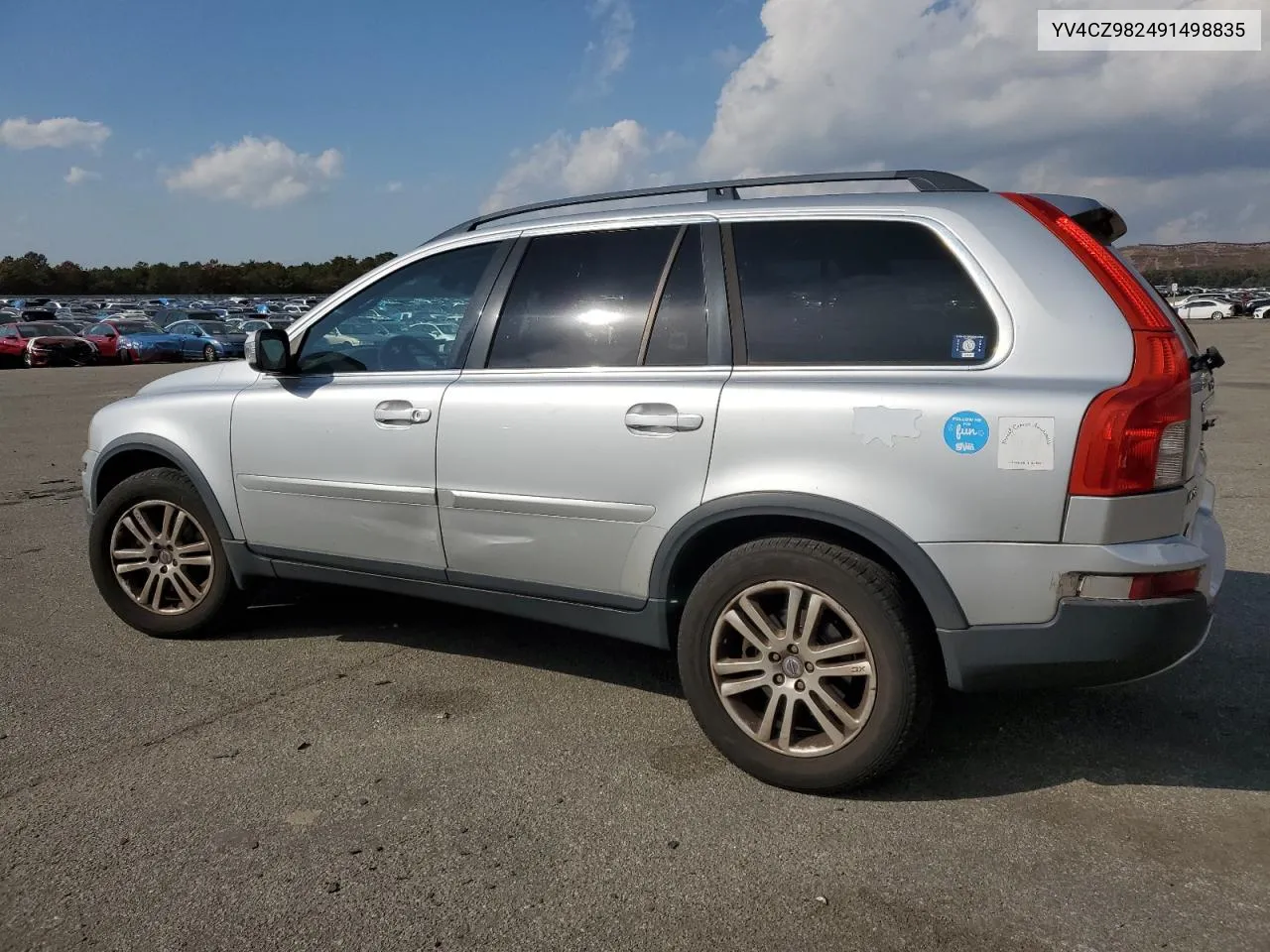 2009 Volvo Xc90 3.2 VIN: YV4CZ982491498835 Lot: 75641334