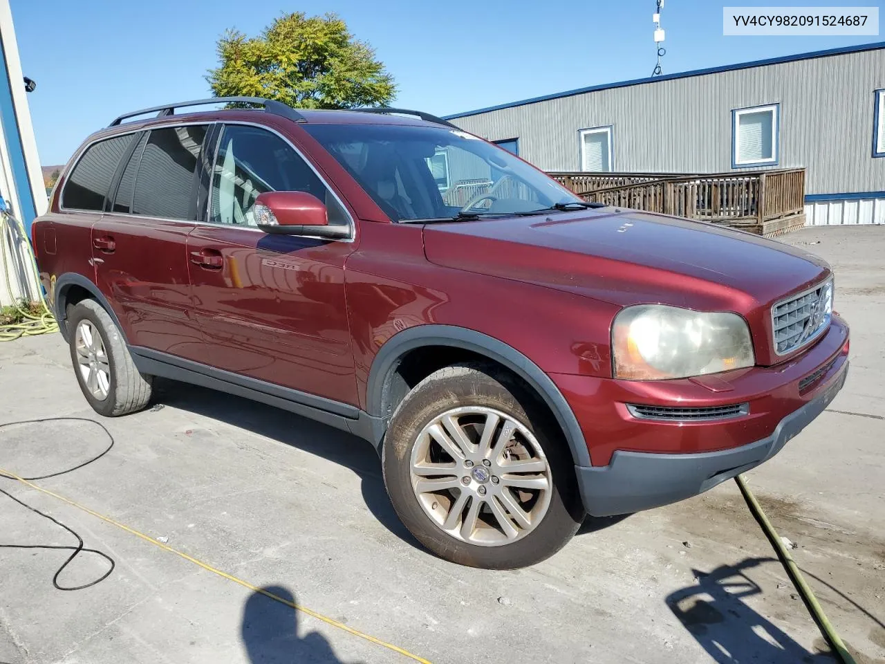 2009 Volvo Xc90 3.2 VIN: YV4CY982091524687 Lot: 77031004