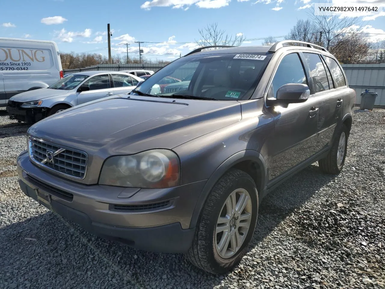 2009 Volvo Xc90 3.2 VIN: YV4CZ982X91497642 Lot: 80089674