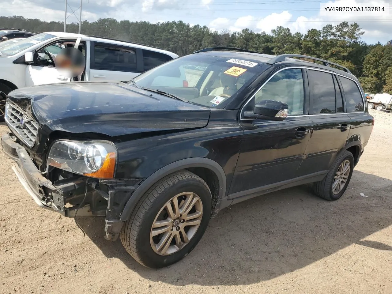 2010 Volvo Xc90 3.2 VIN: YV4982CY0A1537814 Lot: 78604074