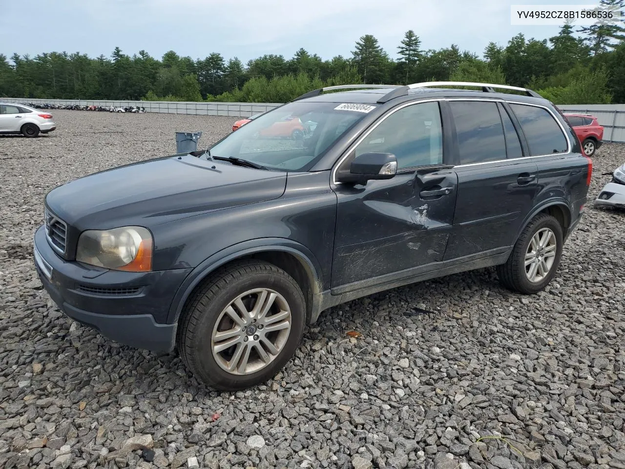 2011 Volvo Xc90 3.2 VIN: YV4952CZ8B1586536 Lot: 66069084