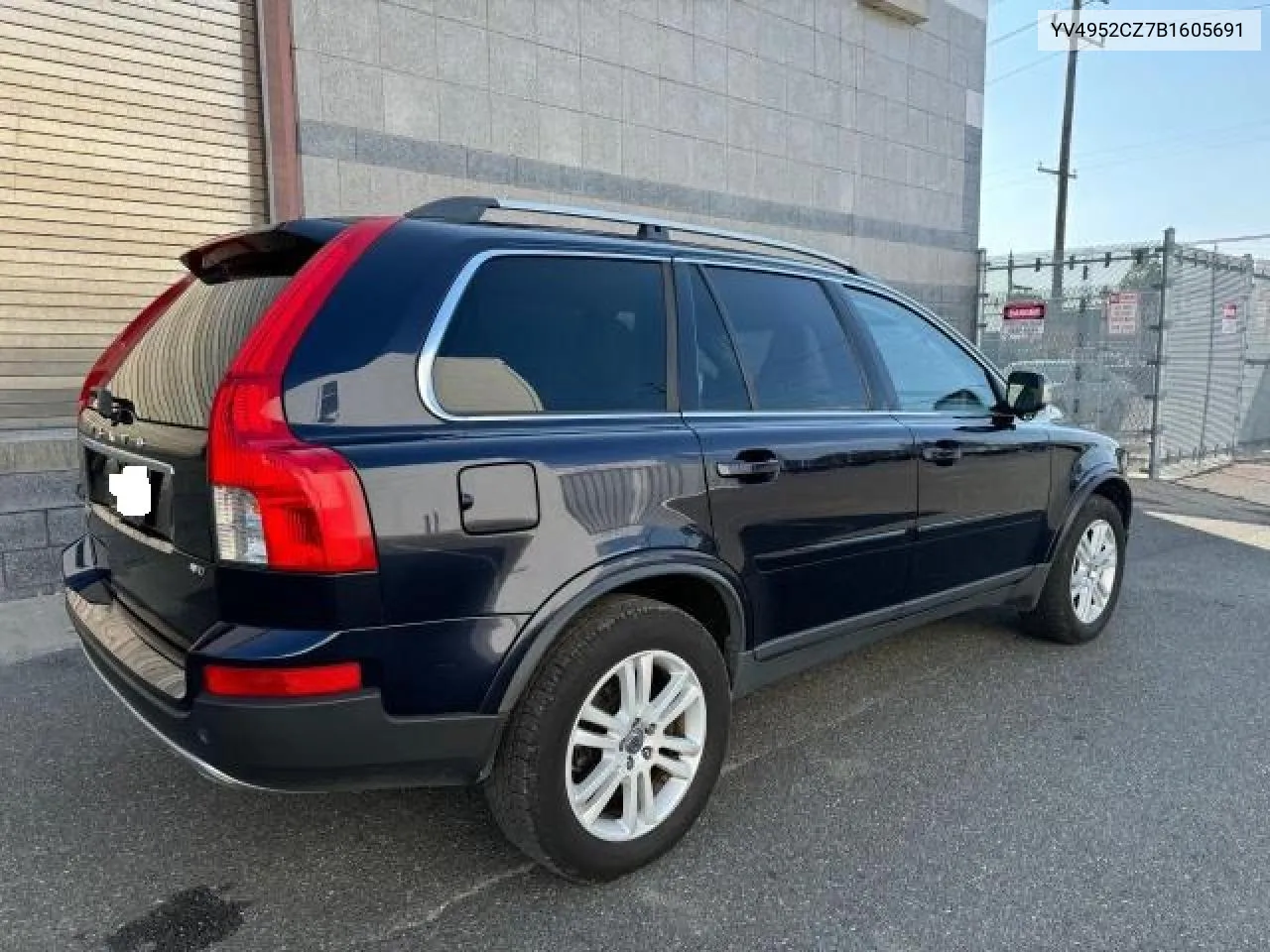 2011 Volvo Xc90 3.2 VIN: YV4952CZ7B1605691 Lot: 69960914