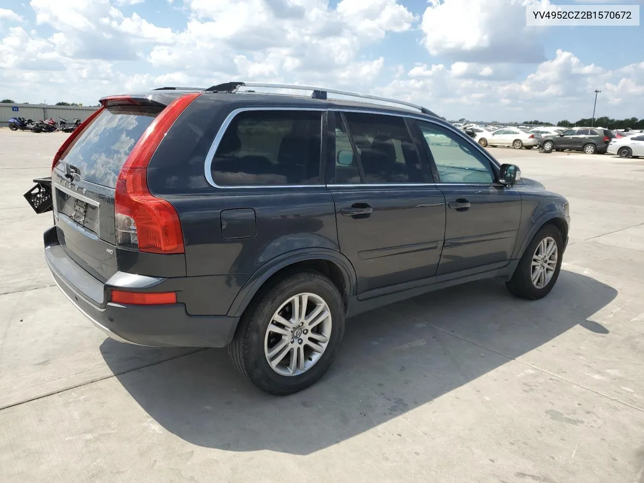 2011 Volvo Xc90 3.2 VIN: YV4952CZ2B1570672 Lot: 71812404