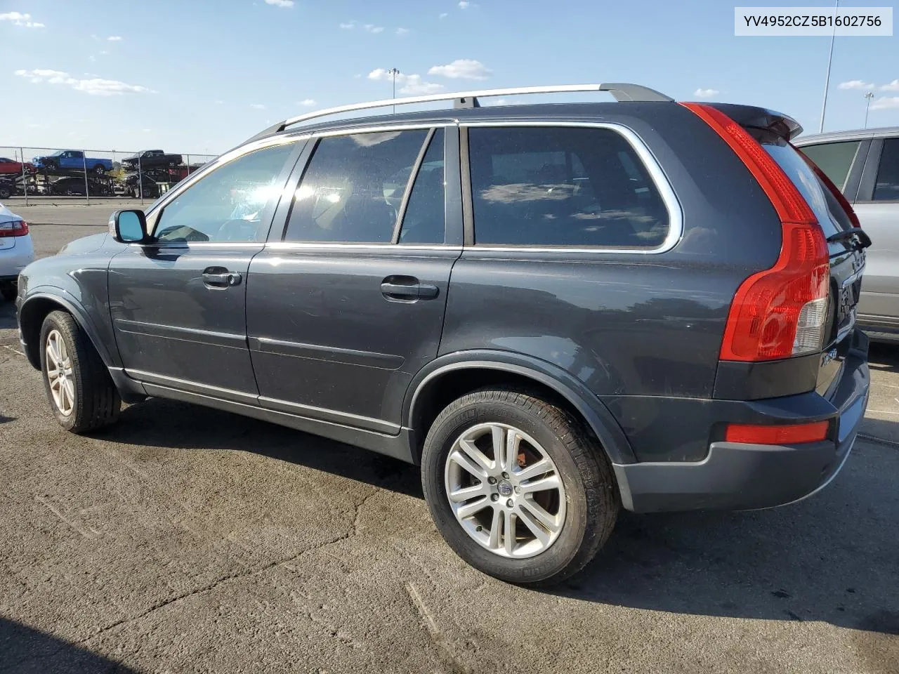 2011 Volvo Xc90 3.2 VIN: YV4952CZ5B1602756 Lot: 72329554