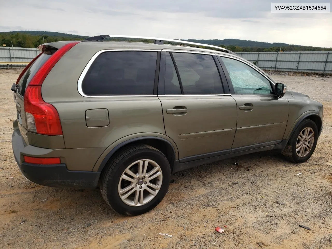 2011 Volvo Xc90 3.2 VIN: YV4952CZXB1594654 Lot: 74205754