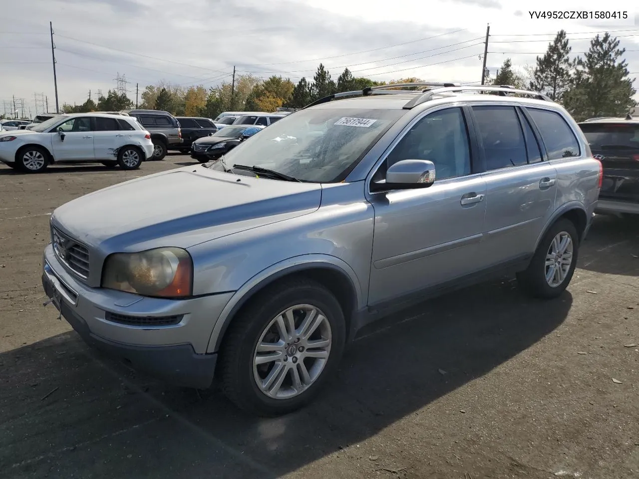 2011 Volvo Xc90 3.2 VIN: YV4952CZXB1580415 Lot: 75617944