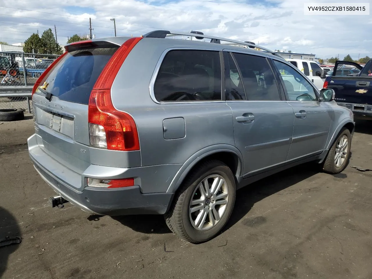 2011 Volvo Xc90 3.2 VIN: YV4952CZXB1580415 Lot: 75617944