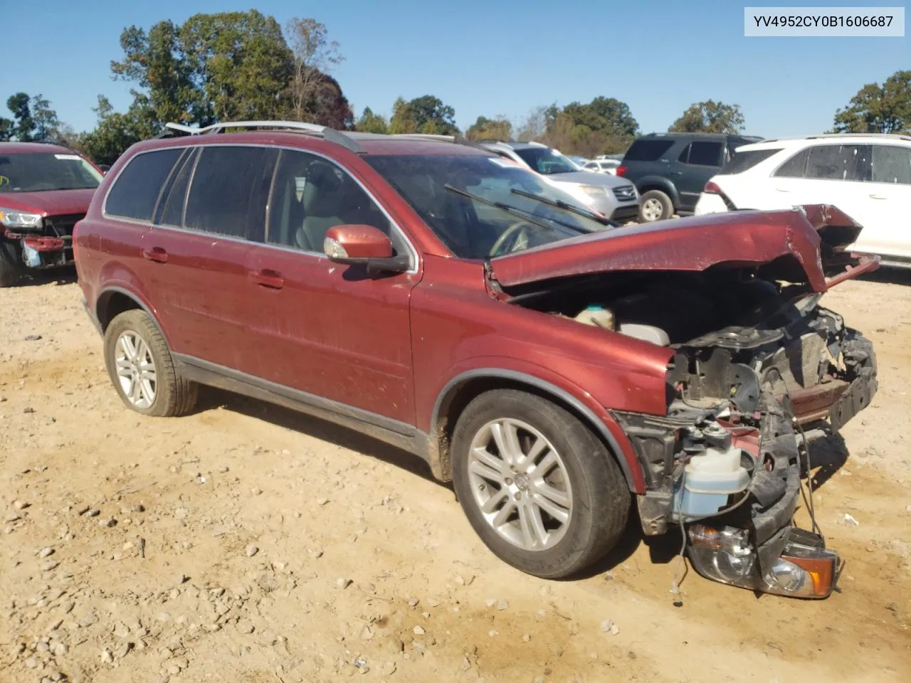 2011 Volvo Xc90 3.2 VIN: YV4952CY0B1606687 Lot: 76925714