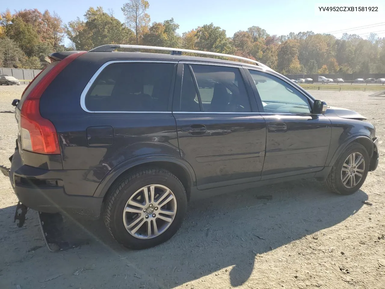 2011 Volvo Xc90 3.2 VIN: YV4952CZXB1581922 Lot: 77253864