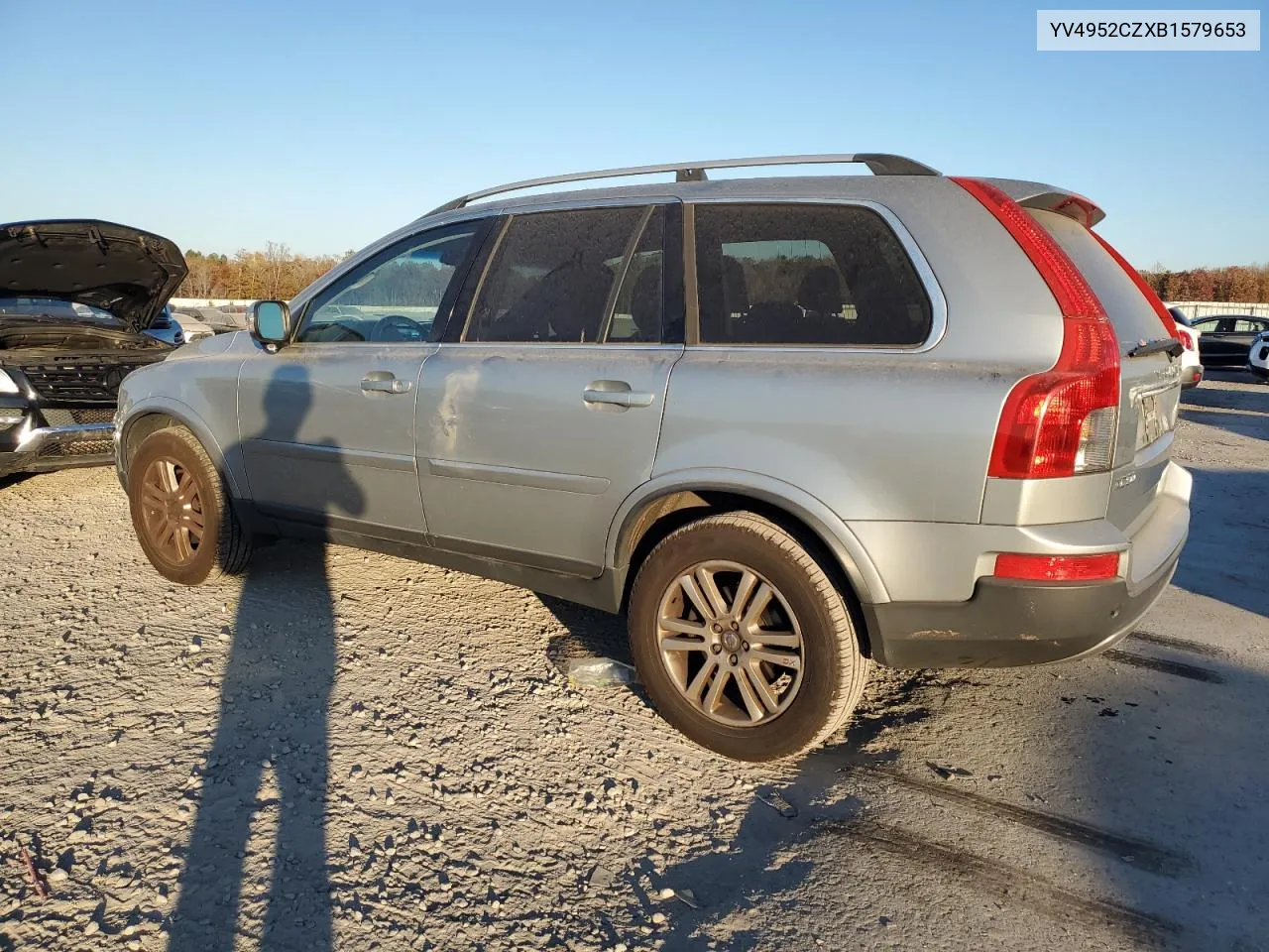 2011 Volvo Xc90 3.2 VIN: YV4952CZXB1579653 Lot: 79619794