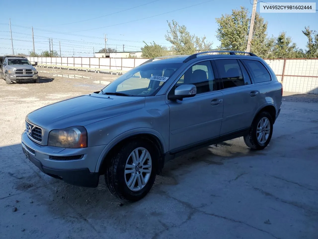 2011 Volvo Xc90 3.2 VIN: YV4952CY9B1602444 Lot: 79658324