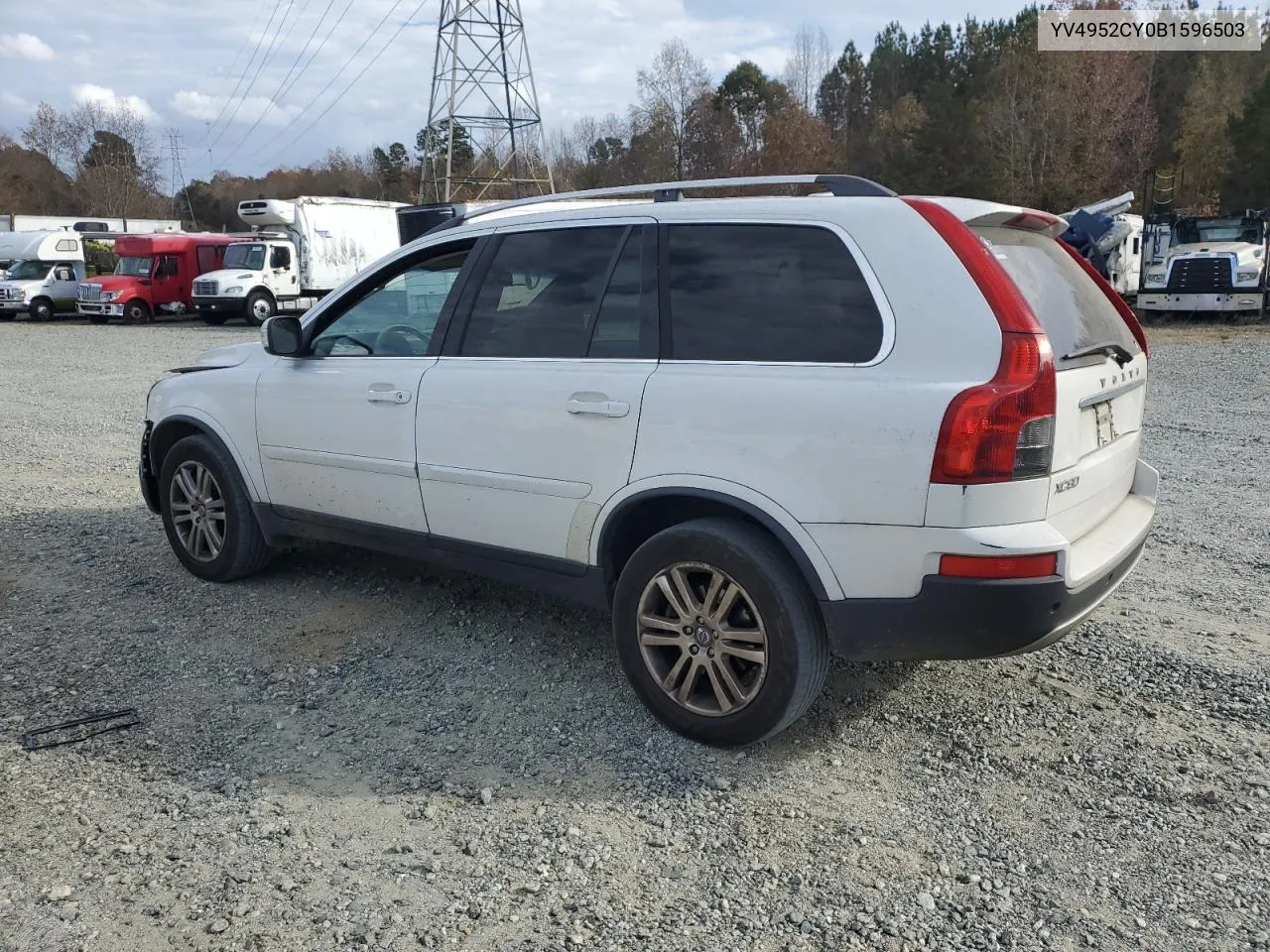 2011 Volvo Xc90 3.2 VIN: YV4952CY0B1596503 Lot: 79831114