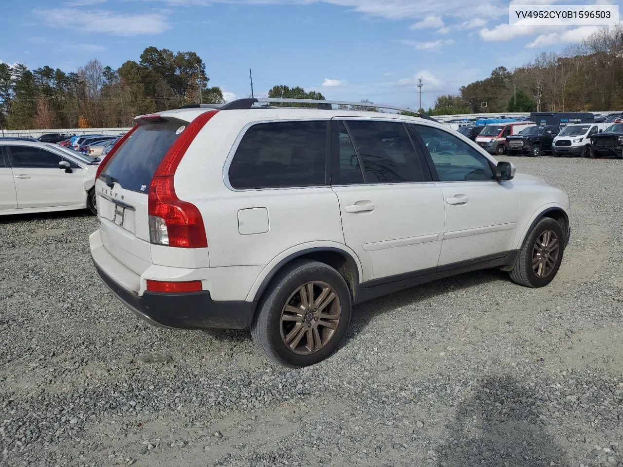 2011 Volvo Xc90 3.2 VIN: YV4952CY0B1596503 Lot: 79831114