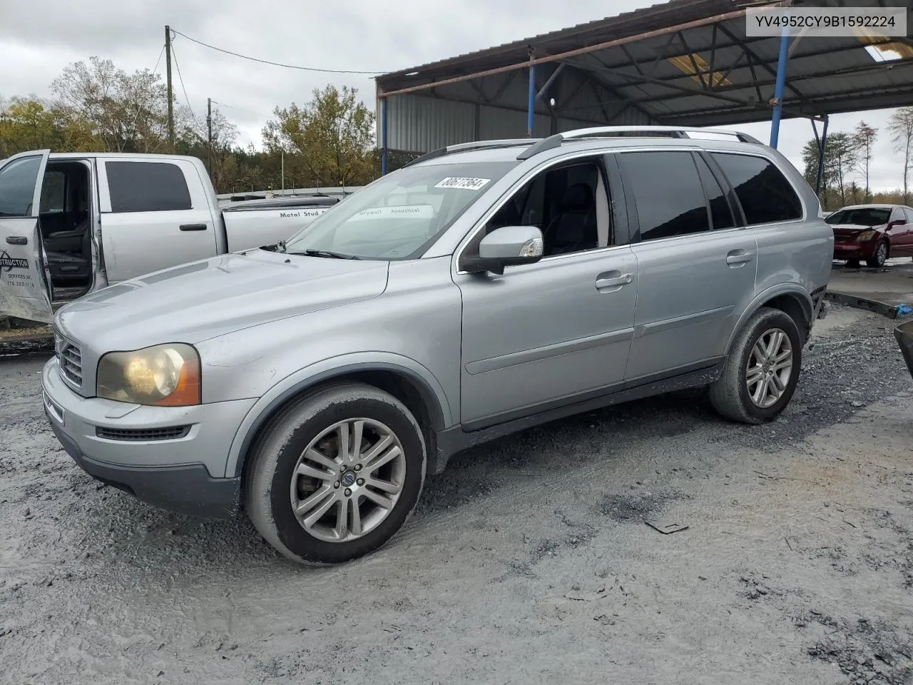 2011 Volvo Xc90 3.2 VIN: YV4952CY9B1592224 Lot: 80677364