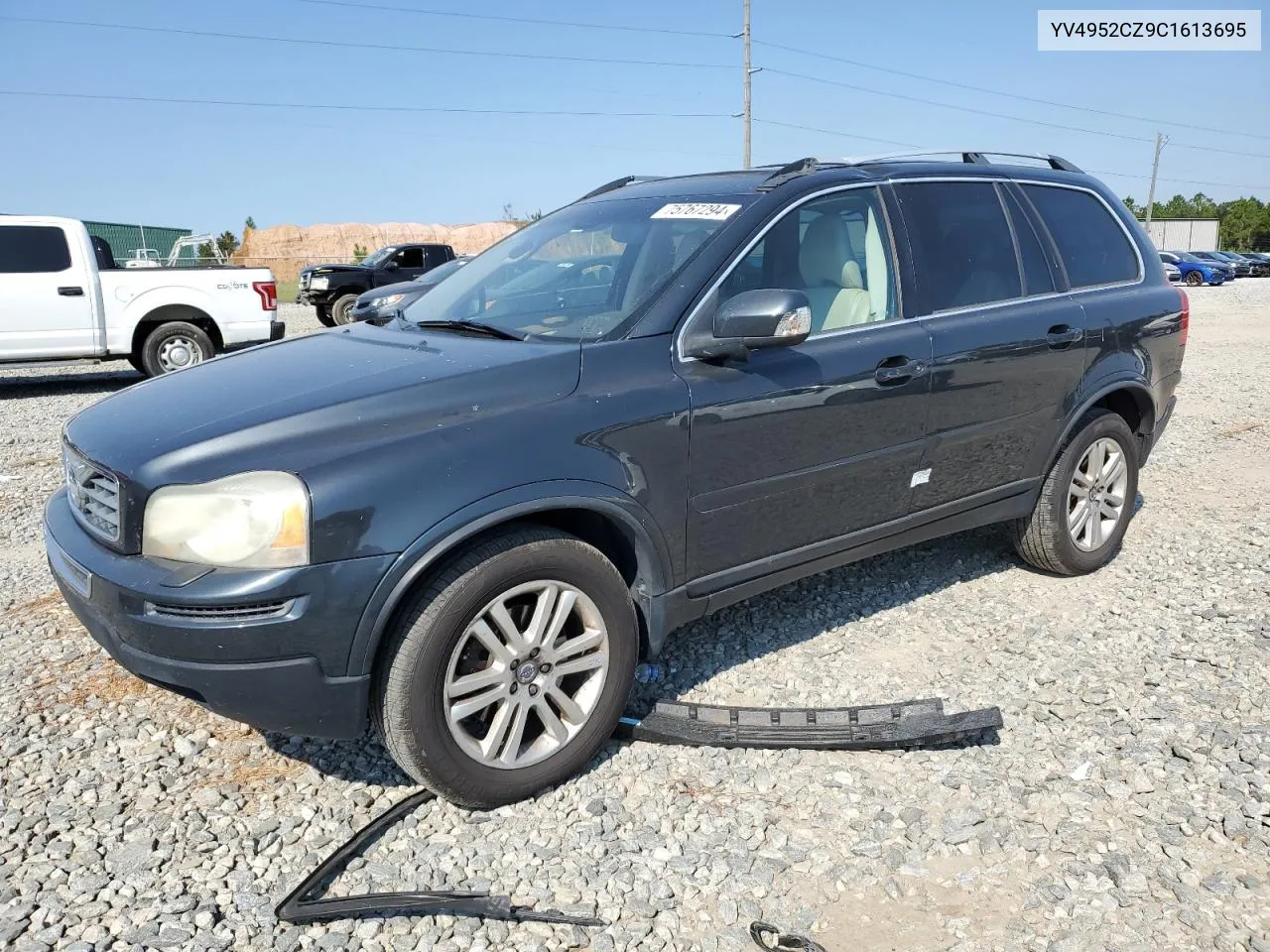 2012 Volvo Xc90 3.2 VIN: YV4952CZ9C1613695 Lot: 75767294