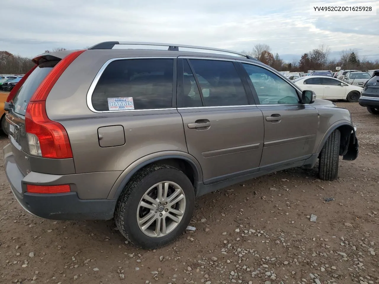 2012 Volvo Xc90 3.2 VIN: YV4952CZ0C1625928 Lot: 79183514