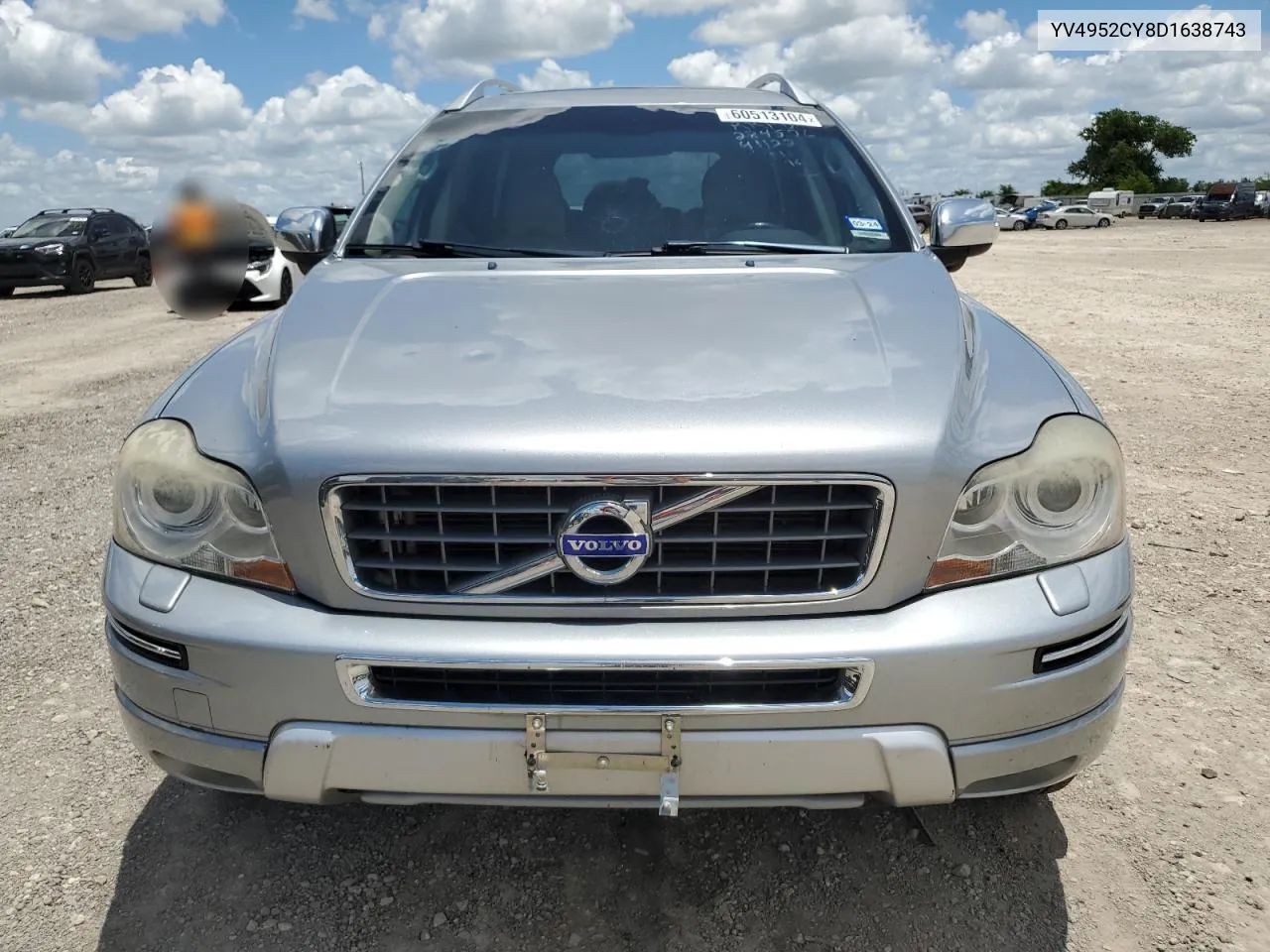 2013 Volvo Xc90 3.2 VIN: YV4952CY8D1638743 Lot: 60513104