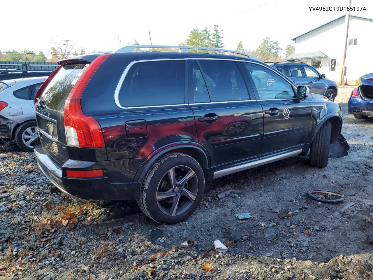 YV4952CT9D1651974 2013 Volvo Xc90 R Design