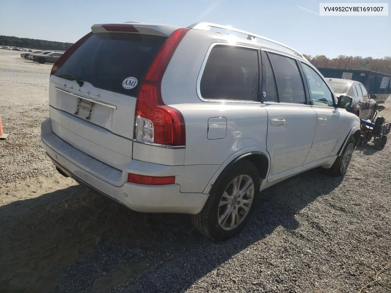 2014 Volvo Xc90 3.2 VIN: YV4952CY8E1691007 Lot: 78066744