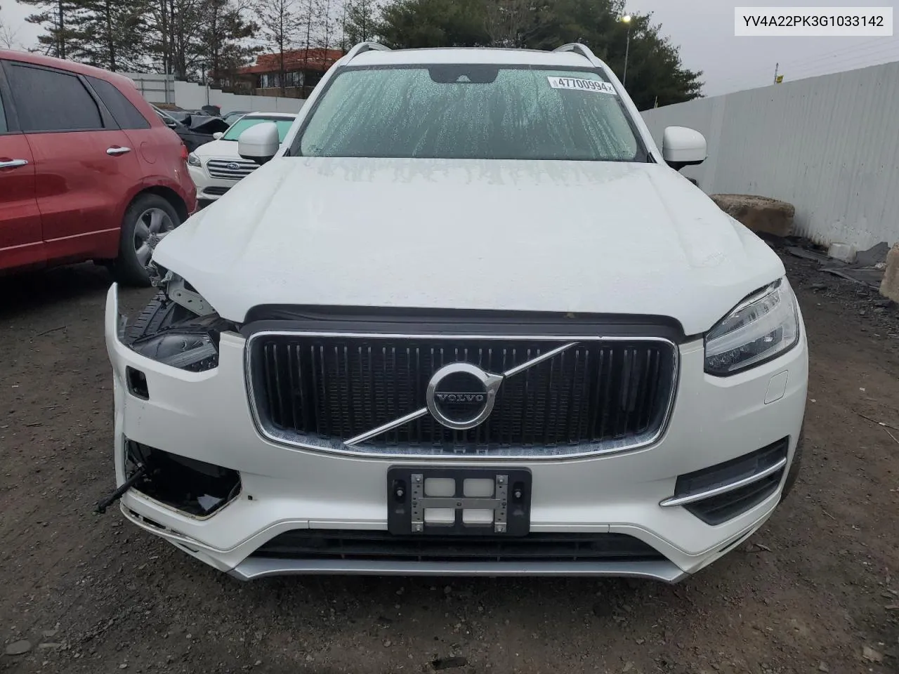 YV4A22PK3G1033142 2016 Volvo Xc90 T6