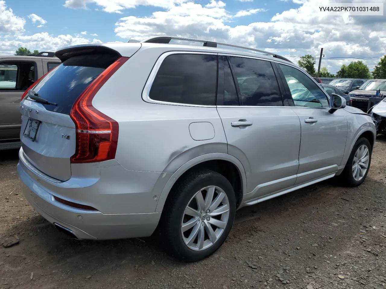 YV4A22PK7G1031488 2016 Volvo Xc90 T6