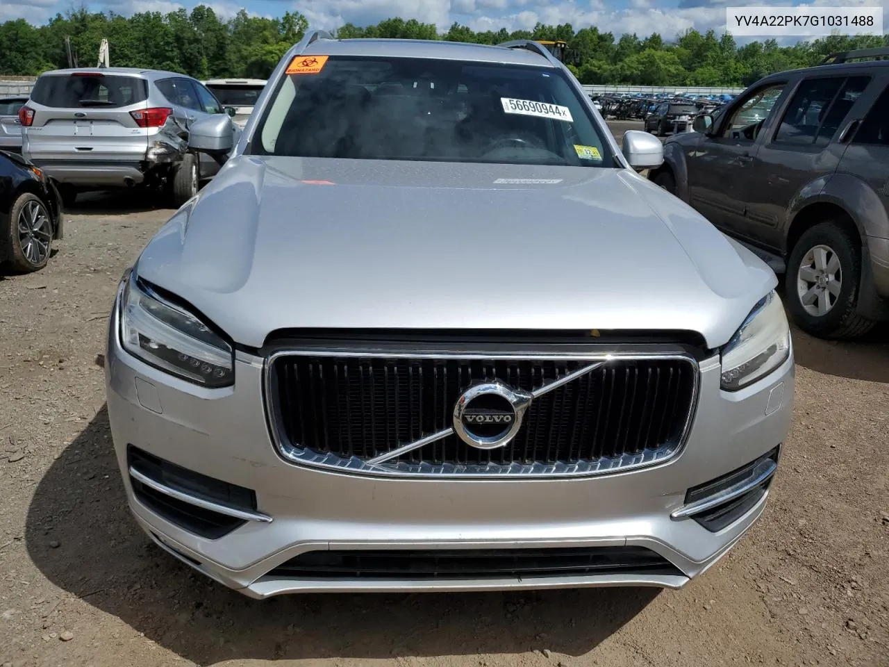 YV4A22PK7G1031488 2016 Volvo Xc90 T6