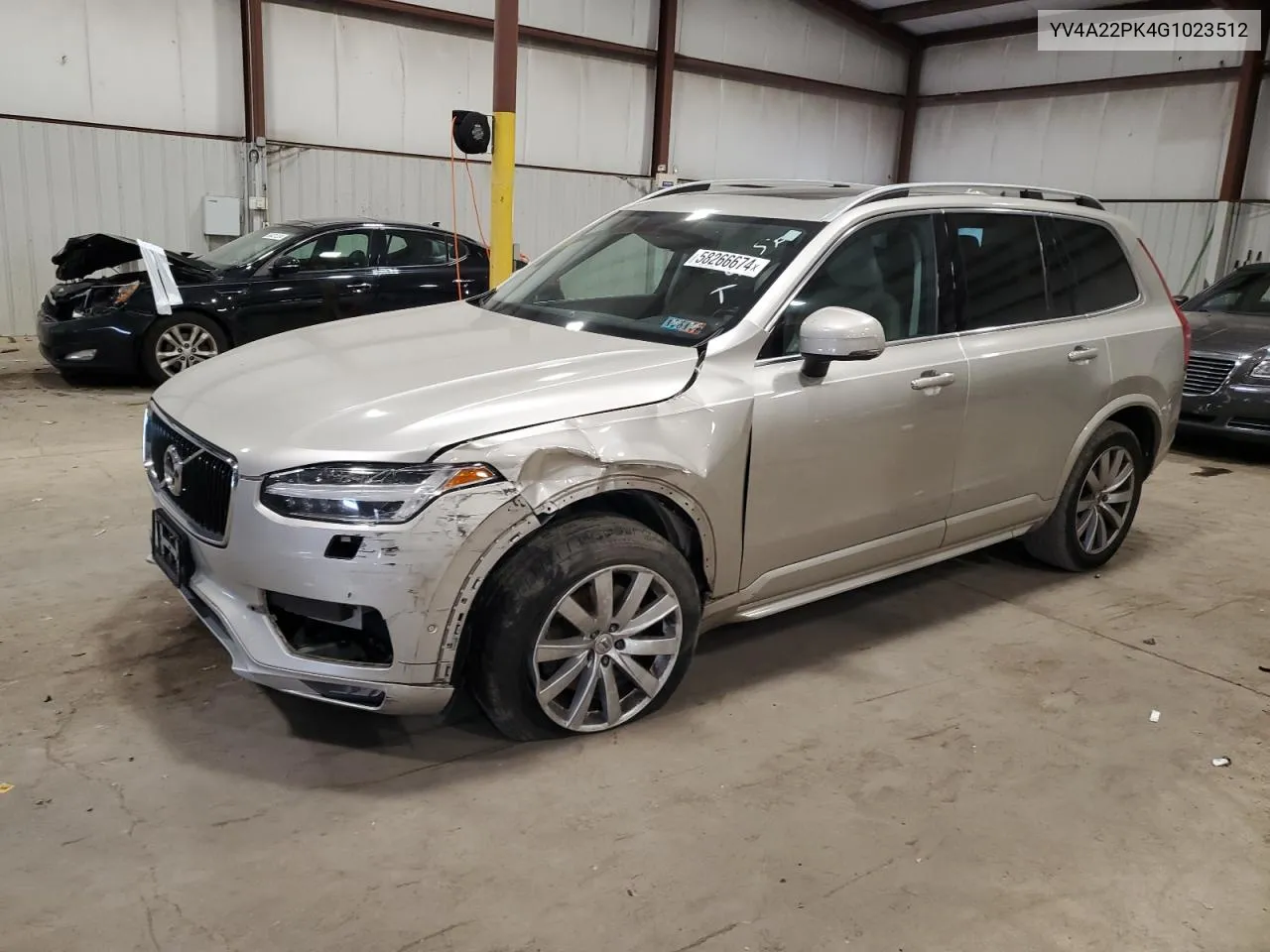 2016 Volvo Xc90 T6 VIN: YV4A22PK4G1023512 Lot: 58266674