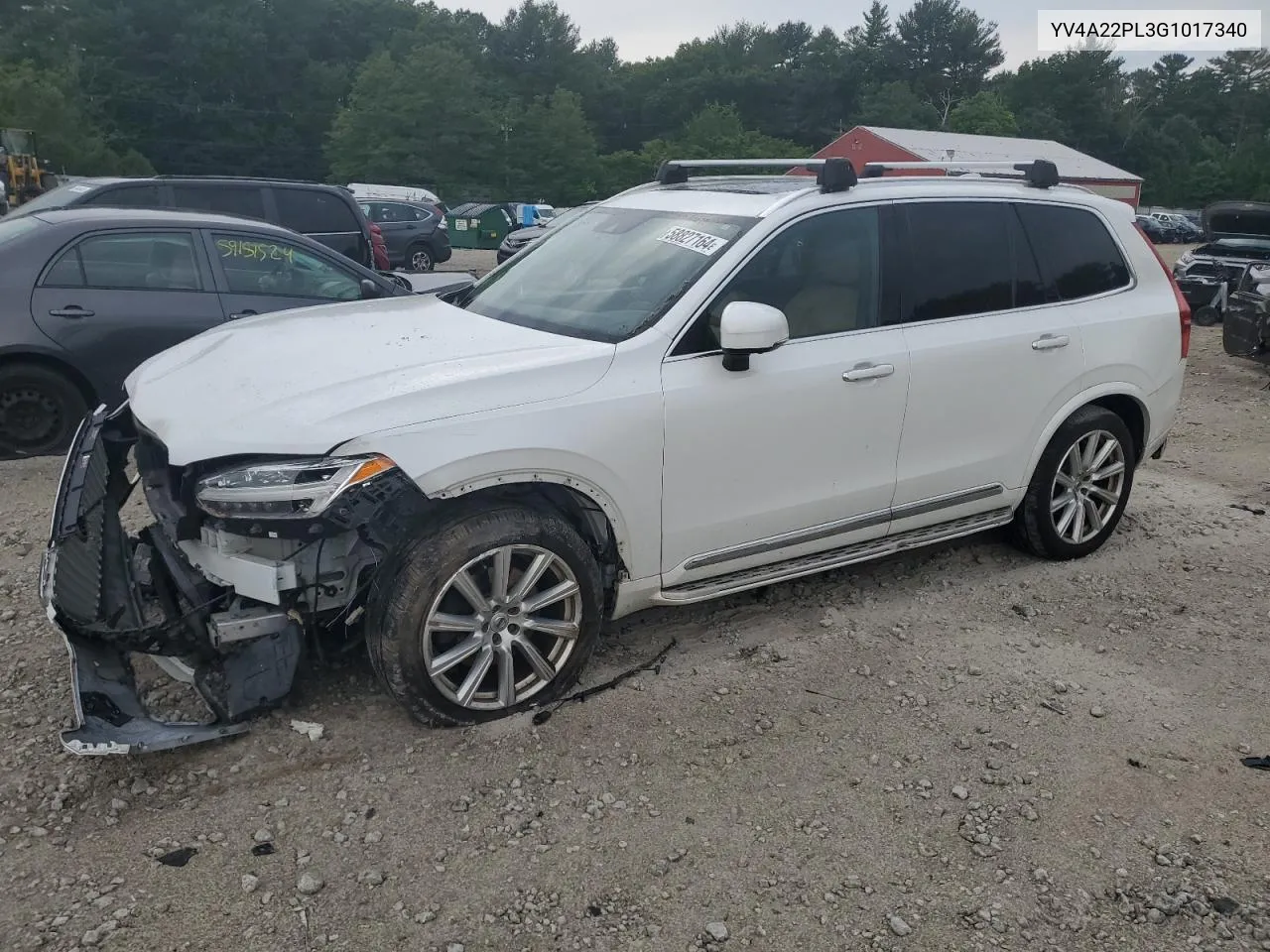 2016 Volvo Xc90 T6 VIN: YV4A22PL3G1017340 Lot: 58827164