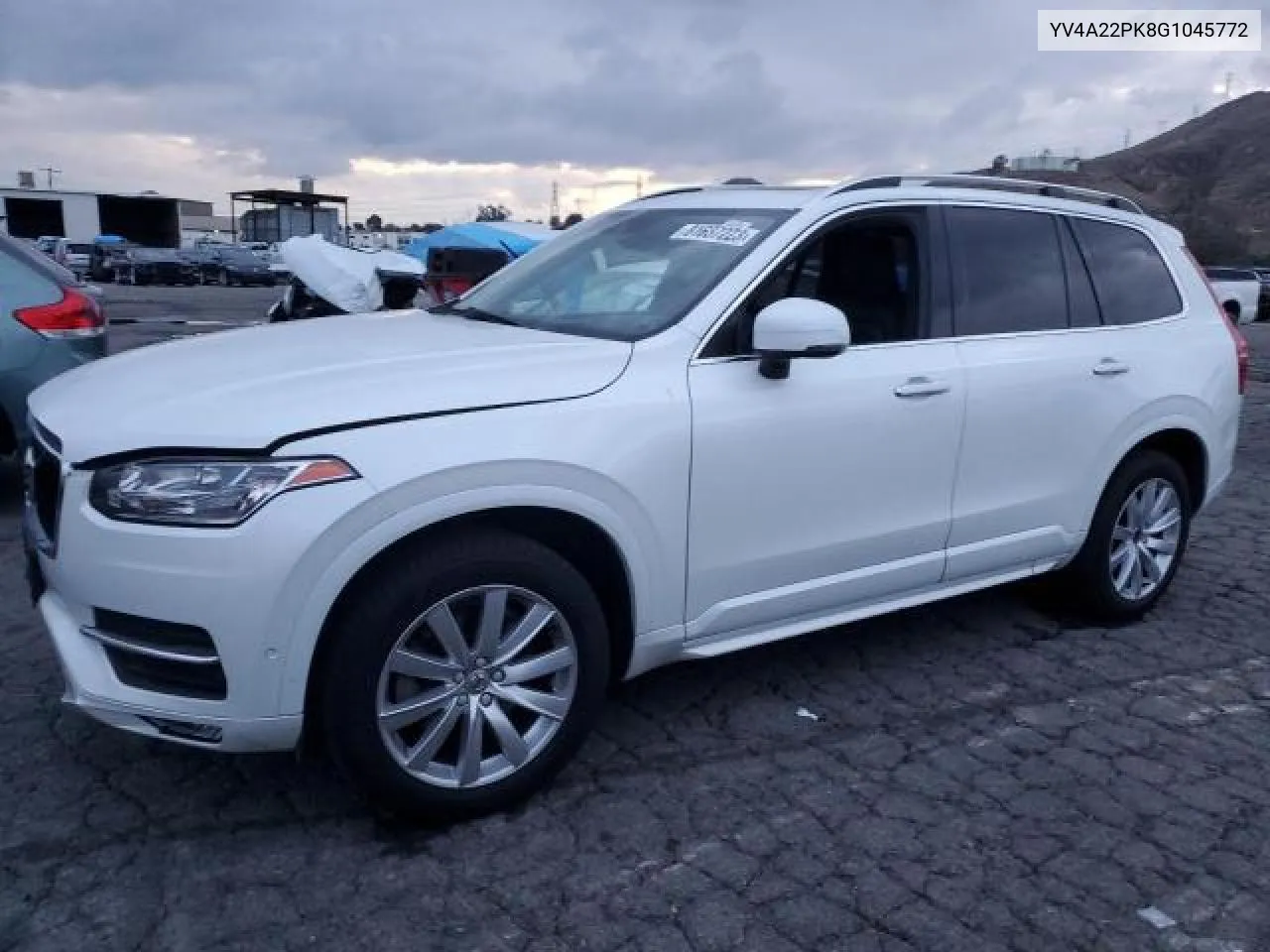 2016 Volvo Xc90 T6 VIN: YV4A22PK8G1045772 Lot: 58905714