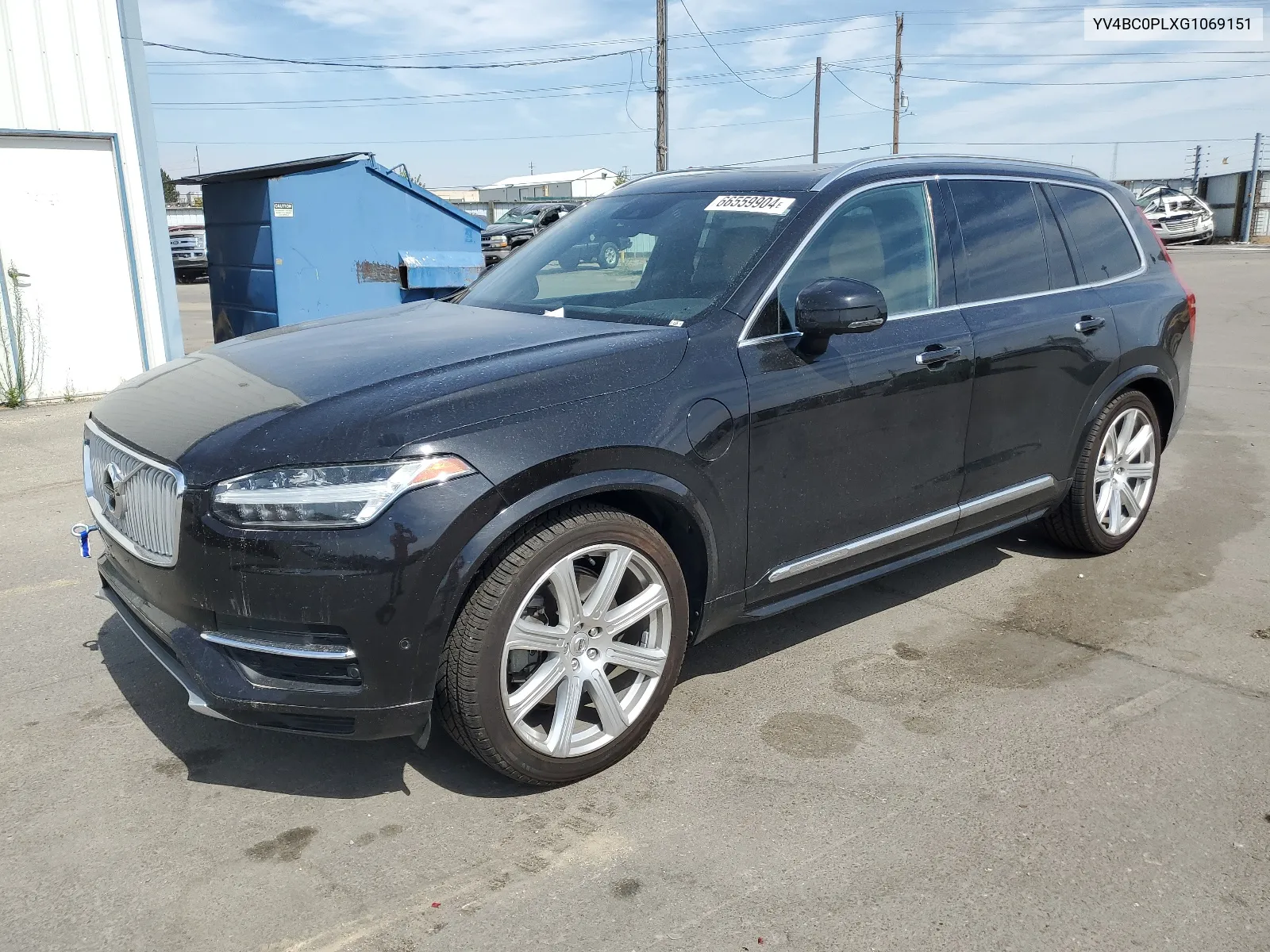 YV4BC0PLXG1069151 2016 Volvo Xc90 T8