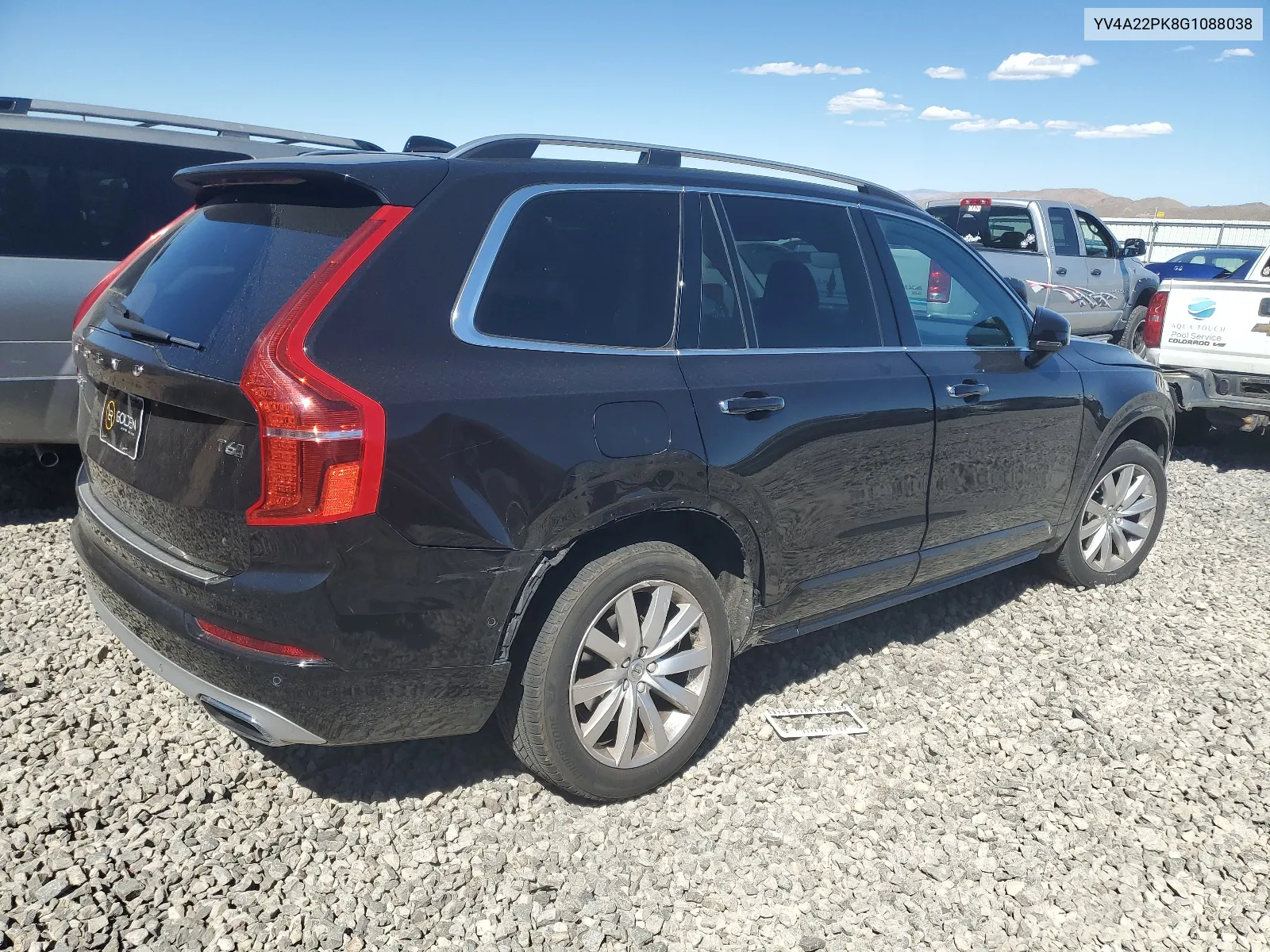 2016 Volvo Xc90 T6 VIN: YV4A22PK8G1088038 Lot: 66726814