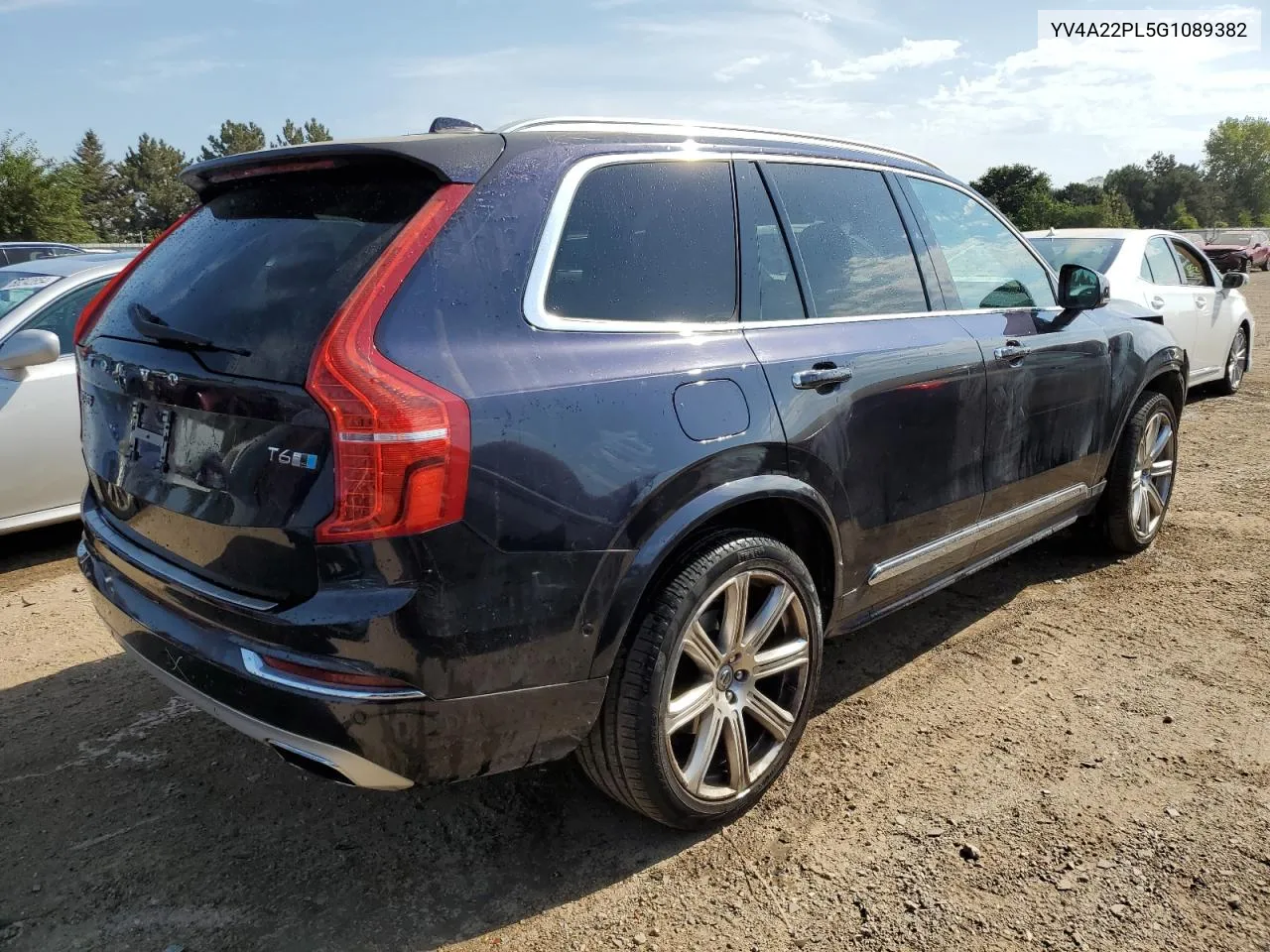 YV4A22PL5G1089382 2016 Volvo Xc90 T6