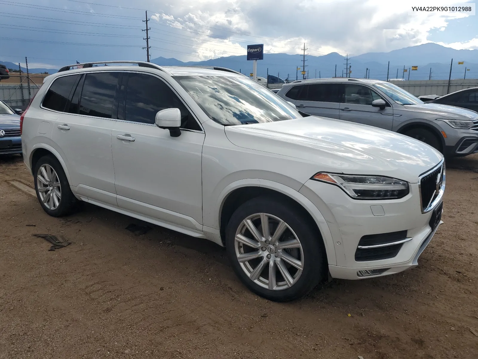 2016 Volvo Xc90 T6 VIN: YV4A22PK9G1012988 Lot: 67488884