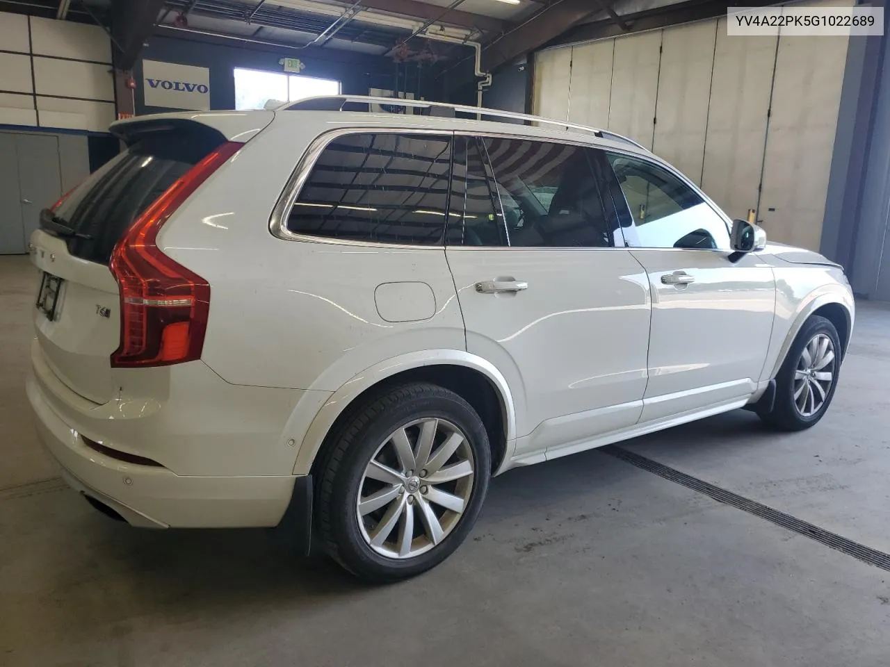 2016 Volvo Xc90 T6 VIN: YV4A22PK5G1022689 Lot: 69001164