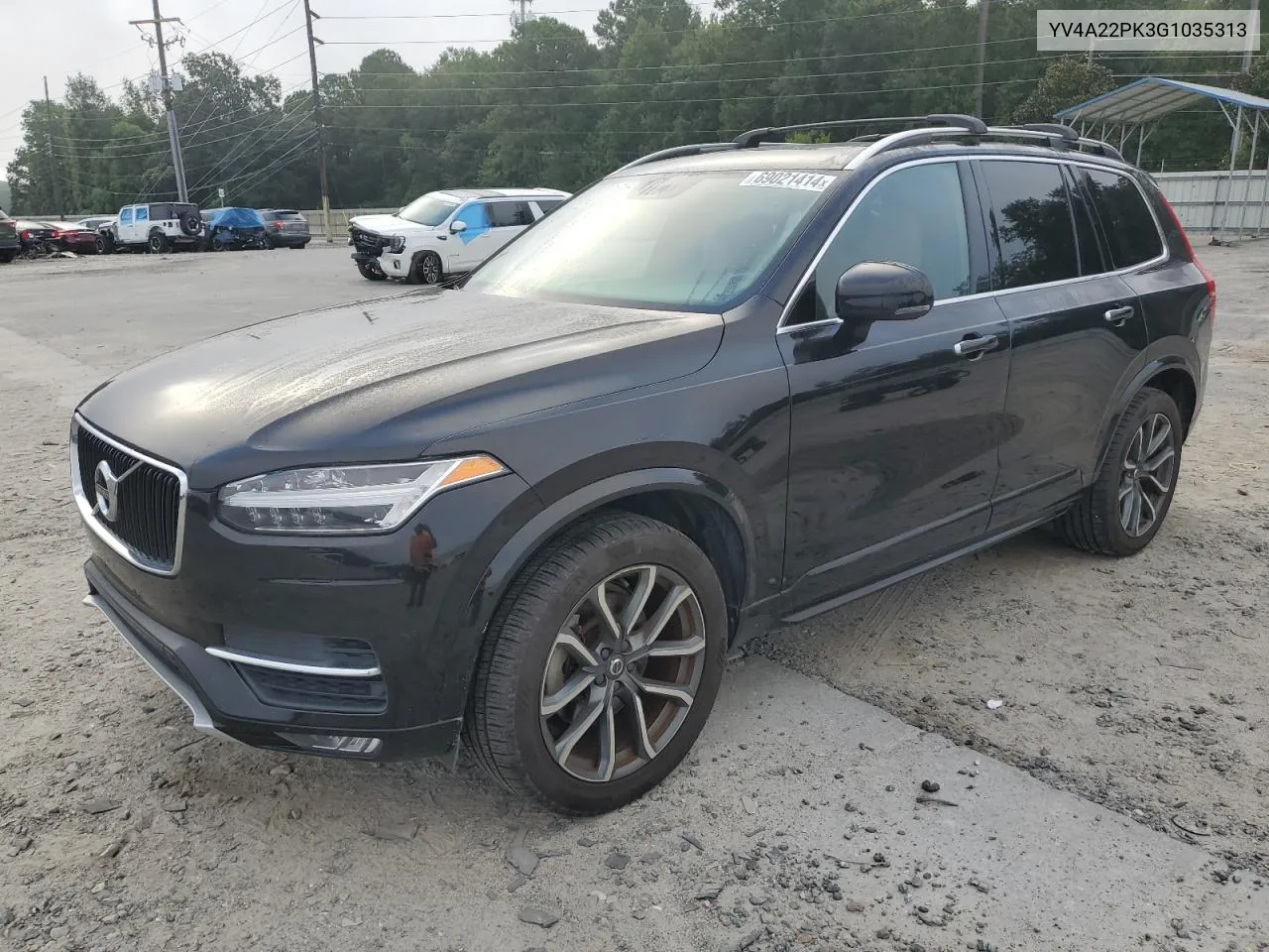 YV4A22PK3G1035313 2016 Volvo Xc90 T6