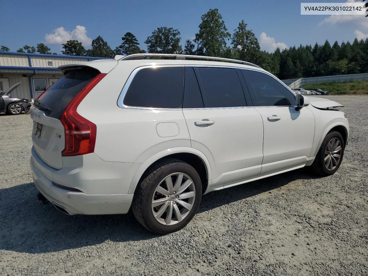 2016 Volvo Xc90 T6 VIN: YV4A22PK3G1022142 Lot: 69395044